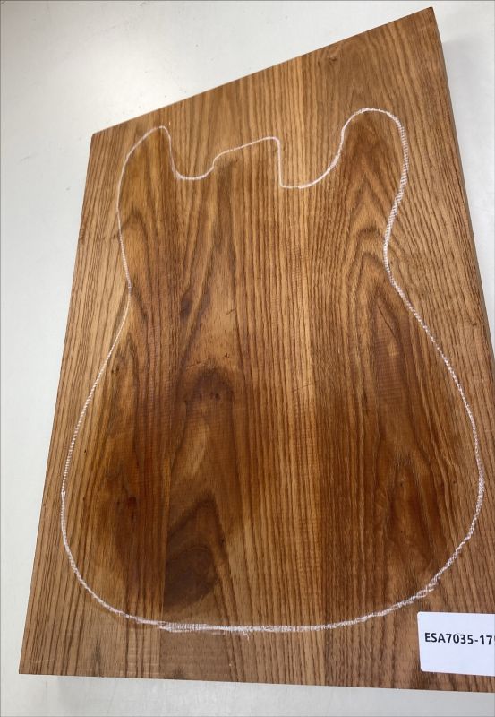 Body Swamp Ash, 3-pcs., Choco, Unique Piece #175